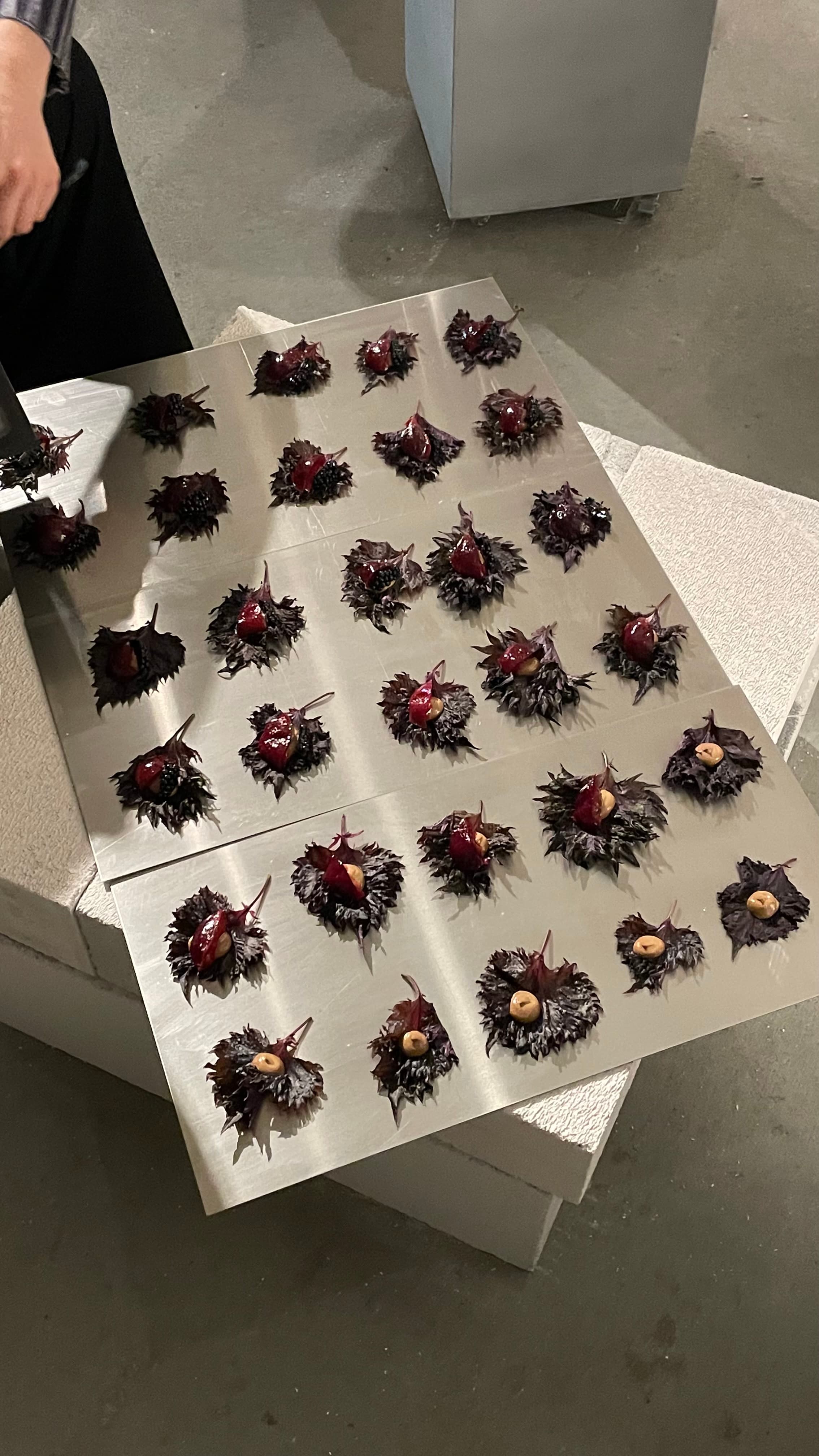 Finger food, editorial presentation